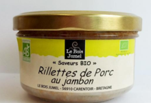 Le Bois Jumel, Rillettes de Porc au Jambon Bio