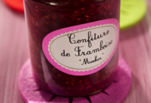 Confiture de framboise "Meeker"