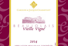 Caroline & Jacques Charmetant, beaujolais rouge vieilles vignes