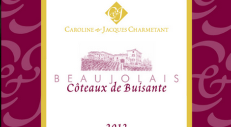 Caroline & Jacques Charmetant, beaujolais coteaux de Buisante