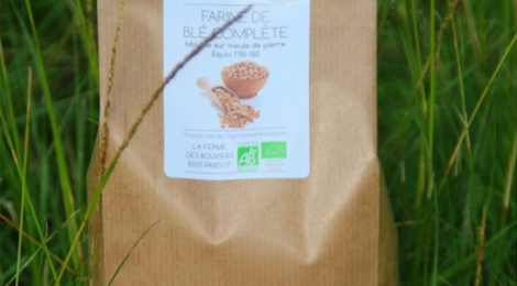La ferme des Bouviers, Farine de Blé Complète BIO