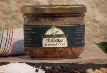 La métairie neuve, Rillettes de canard à l'ail