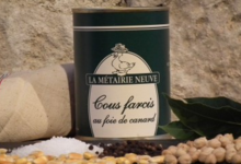 La métairie neuve, Cou de canard farci au foie gras