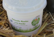 La ferme de Vindrac, Faisselle moulée à la louche