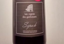 les vignes des Garbasses, Syrah