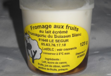 Fromagerie du Buisson blanc,  Fromage sur lit de figue