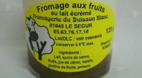  Fromage sur lit de marron