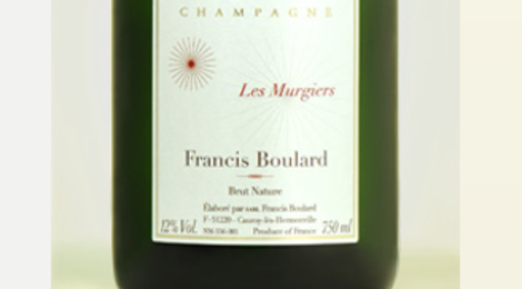 Champagne Francis Boulard, Les Murgiers Réserve - "Blanc de Noirs" 
