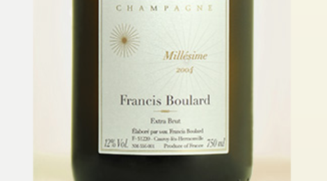 Champagne Francis Boulard, Champagne Millésimé Extra-brut