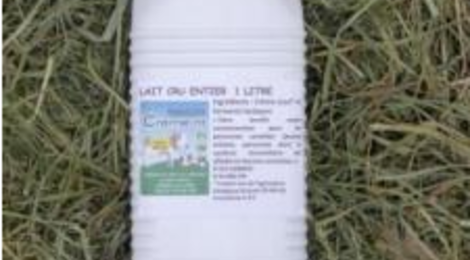 La crème qui rit, lait cru
