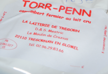 Laiterie de Tregorn, Camembert au lait cru