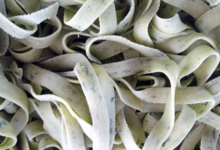 Tagliatelle fraîche à l'ail des ours 