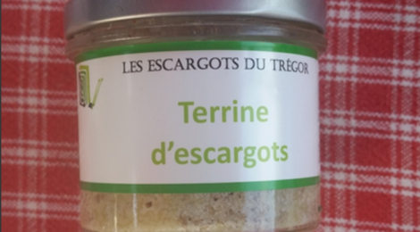 Les Escargots Du Tregor, terrine d'escargots