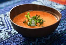 Soupe Kazi aux tomates
