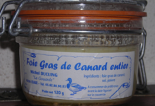 La gouarde, foie gras de canard entier