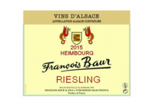 françois Baur, Riesling Heimbourg