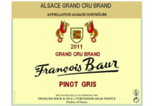 françois Baur, Pinot Gris Brand