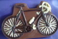 vélo en chocolat