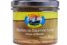 bourgain et Fils, Rillettes de saumon fumé citron basilic