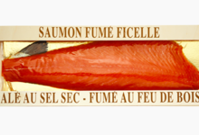 Saumon « Ficelle » origine Norvège ou Écosse