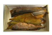 Filets de haddock avec peau caisse bois