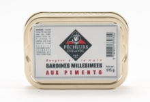 Sardines millésimées aux piments