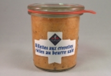 Pêcheurs d'Islande, Rillettes de crevettes roties au beurre salé