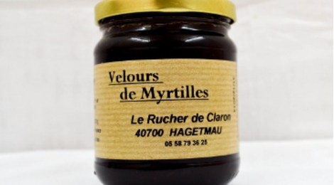 Le rucher de Claron,   Velour myrtille