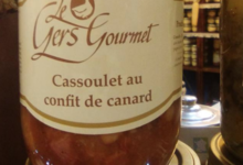 Le Gers gourmet, cassoulet au confit de canard