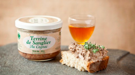charcuterie Rome, Terrine de sanglier