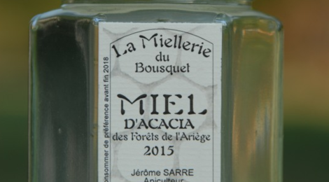 La miellerie du bousquet, Miel Acacia Bio Ariège
