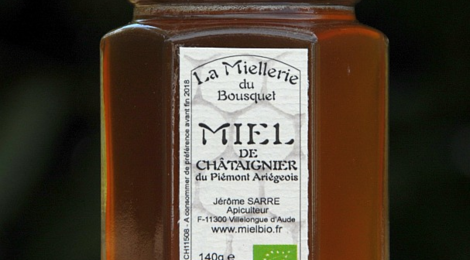 La miellerie du bousquet, Miel de Châtaignier Bio Ariège