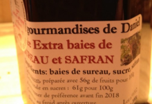 Gelée de baies de sureau au safran