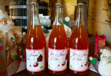 la ferme d'hotte, jus de pomme de Noël