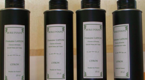 domaine Laffon, huile d'olive citron