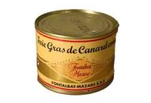 Charcuterie Fontalbat Mazars, Foie gras de canard entier boîte