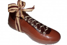 Albert chocolatier, Chaussure de foot, 31cm, lait