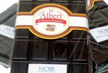 Albert chocolatier, Les tablettes