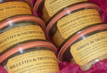 Pisciculture De Villette, terrine de saumon fumé