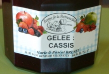 Ferme de la Prémoudière, Gelée de cassis