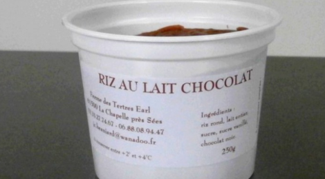Ferme Cassar,  Riz au lait au chocolat