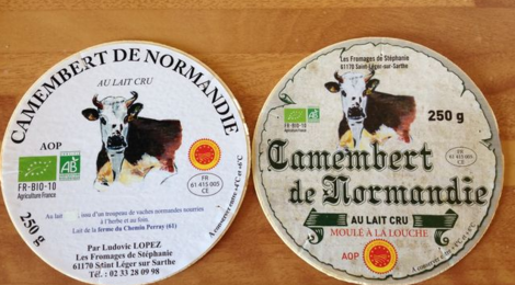 Camembert de Normandie AOP Bio