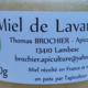 Thomas Brochier, miel de lavande