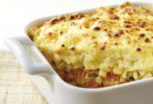Gratin de Crozets aux légumes de saison