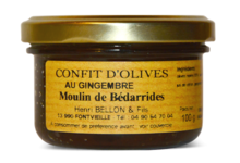Moulin de Bédarrides, Confit d'olives au gingembre
