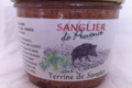 Sanglier de Provence,  Terrine de Sanglier au Genièvre