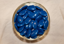 Les dragées de Provence, Dragées chocolat - Couleur bleu marine