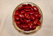 Les dragées de Provence, Dragées chocolat - Couleur bordeaux