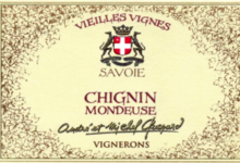 andré et Michel Quenard, Chignin-Mondeuse "Vieilles Vignes"