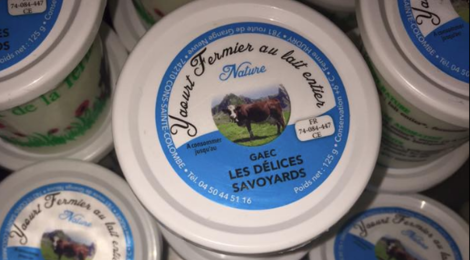 Les Déices Savoyards, yaourt fermier